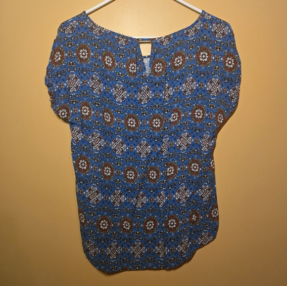 Pink Republic geometric top, L - Picture 2 of 2